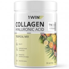 Collagen + Hyaluronic acid, 180g (Tropical Mix)