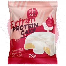 EXTRA Protein Cake, 70г (Малина-йогурт)
