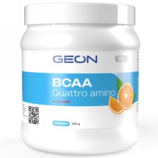 BCAA Quattro Amino, 350g (Апельсин)