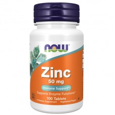 Zinc 50 mg, 100 tablets