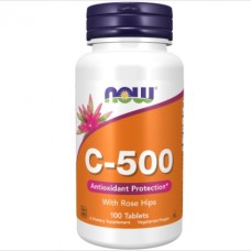 Vitamin C-500 With Rose Hips, 100 tabs