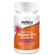 Vitamin D3 10.000 IU, 120 softgels