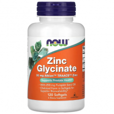 Zinc Glycinate 30, 120 softgels