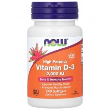 Vitamin D-3 2000 IU, 240 softgels