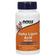 Alpha Lipoic Acid 250 mg, 60 veg caps