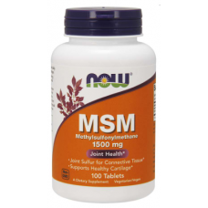 MSM 1500 mg, 100 Tablets