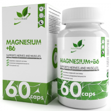 Magnesium + B6, 60 caps