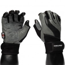 Перчатки для фитнеса (серо-черные) X16