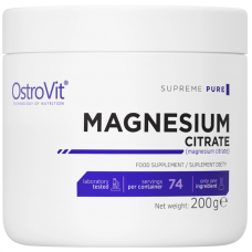 Pure Magnesium Citrate, 200g