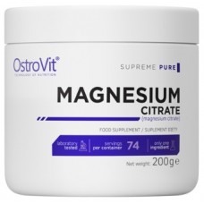 Magnesium Citrate Supreme Pure, 200g