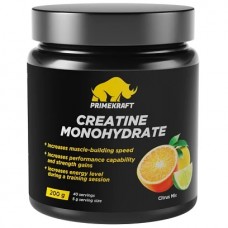 Creatine Monohydrate, 200g (Цитрусовый микс)