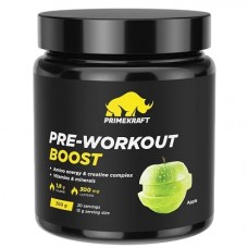 PRE-WORKOUT BOOST, 300g (Яблоко)