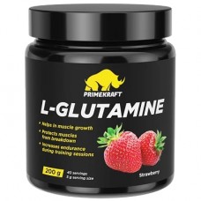 L-Glutamine, 200g (Клубника)