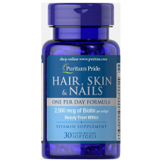 Hair, Skin & Nails One Per Day Formula, 30 Softgels