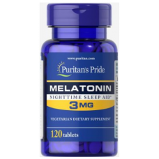 MELATONIN 3 mg, 120tabs