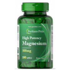 Magnesium 500 mg, 100 tabs