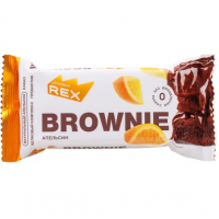 Пирожное протеиновое BROWNIE, 50г (Апельсиновое)