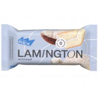 Пирожное протеиновое Lamington, 50г (Молочный)