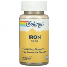Iron 50 mg, 60 Vcaps