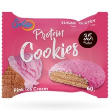 Печенье “Розовое мороженое” с йогуртовой глазурью, 60г