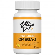 Premium Omega-3, 60 softgels