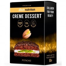 Протеиновое печенье CRЕME DESSERT, 50g (Фисташка)