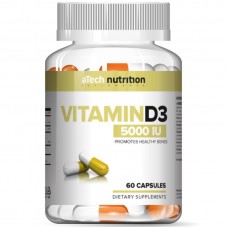 Vitamin D3 5000 IU, 60 caps