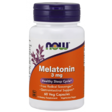 Melatonin 3 mg, 60 veg caps
