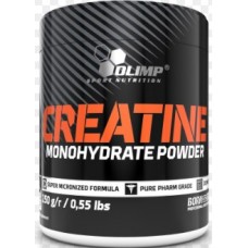 Creatine monohydrate powder, 250 g